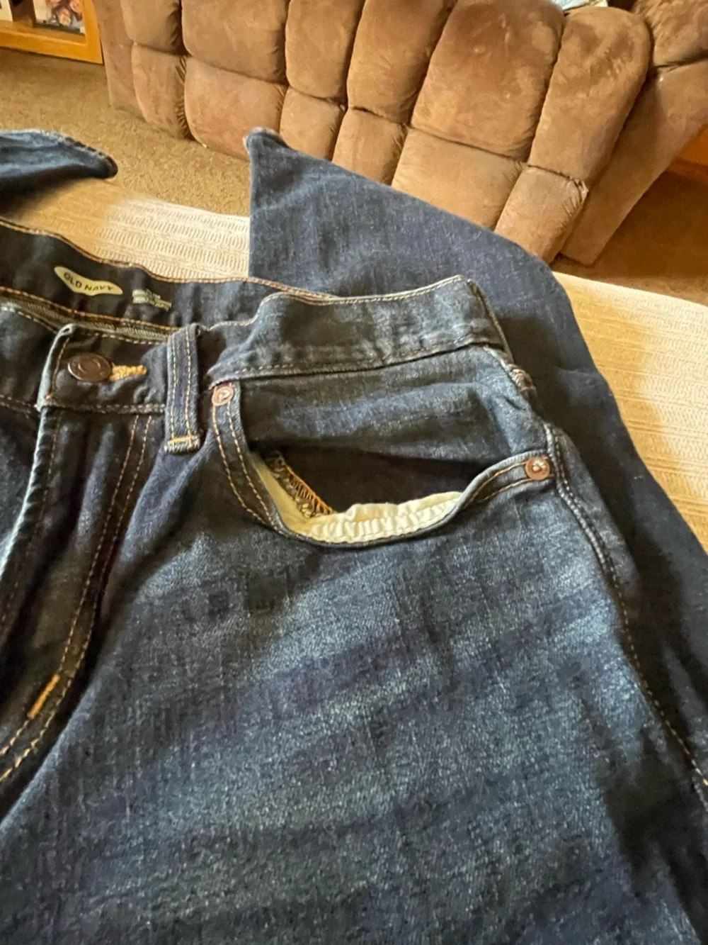 Men's Dark Blue Denim Jeans by Old Navy Size 32 X 36